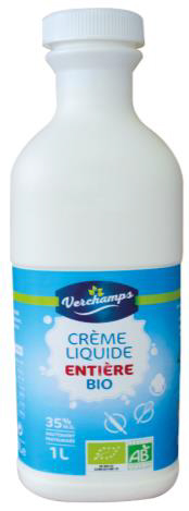 Crme Liquide Entire Bio Pasteurise 35% - BIOTERROIR
