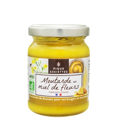 Moutarde au Miel BIO 125g