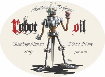 Robot Oil Bière noire 33cl