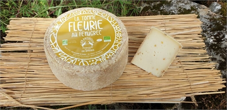 La Tomme Fleurie au Fenugrec Bio