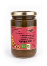 Confiture Rhubarbe allégée en sucre 310g